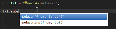 Sublime Text, SublimeCodeIntel eklentisi yüklendikten sonra native javascript fonksiyonlarını argümanları ile getirebiliyor.